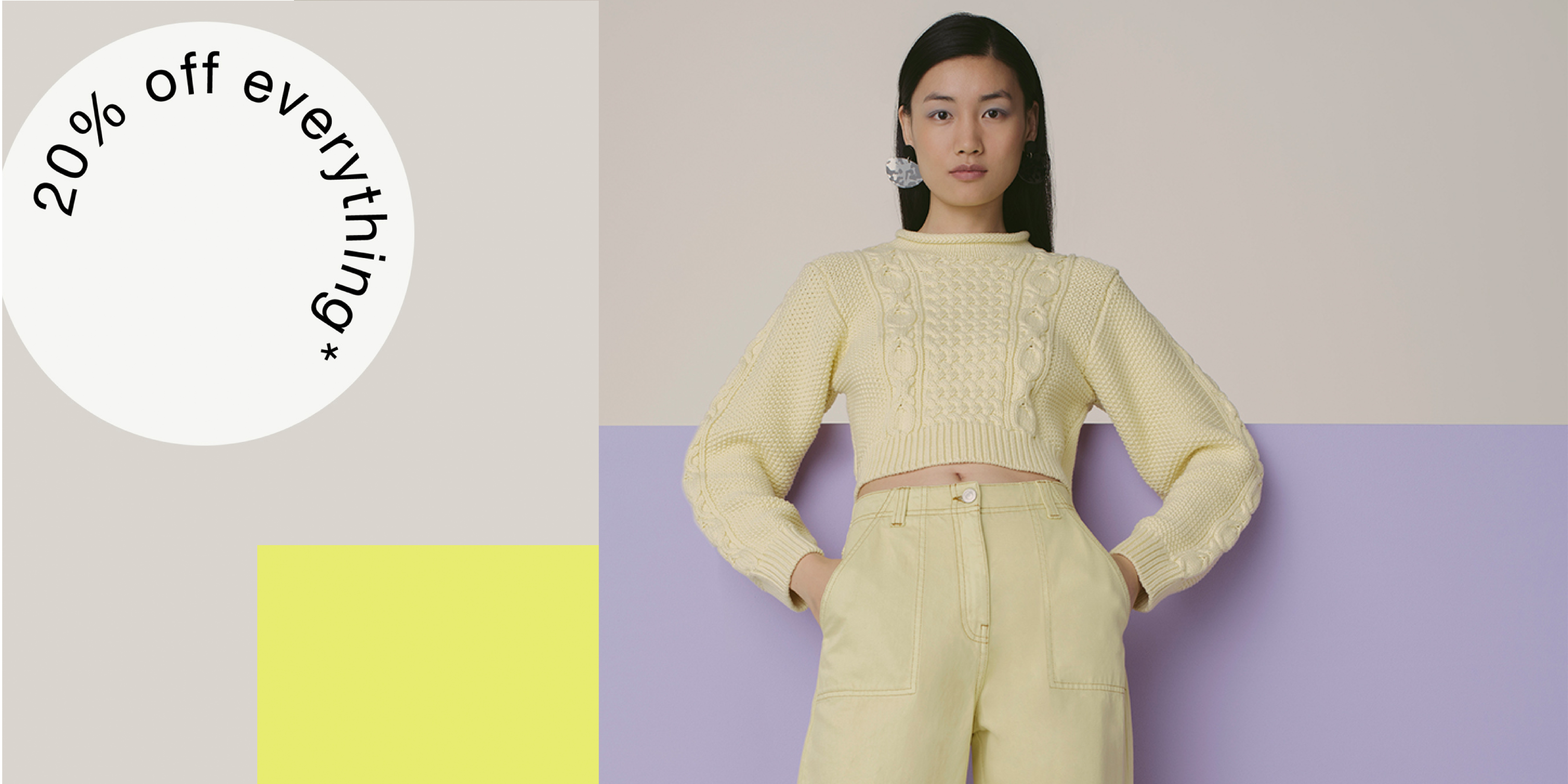 The event you have all been waiting for is finally here. Enjoy 20% OFF EVERYTHING across our Whistles department* ...including all those stylish new arrivals. Limited time only. Excludes already sale items*